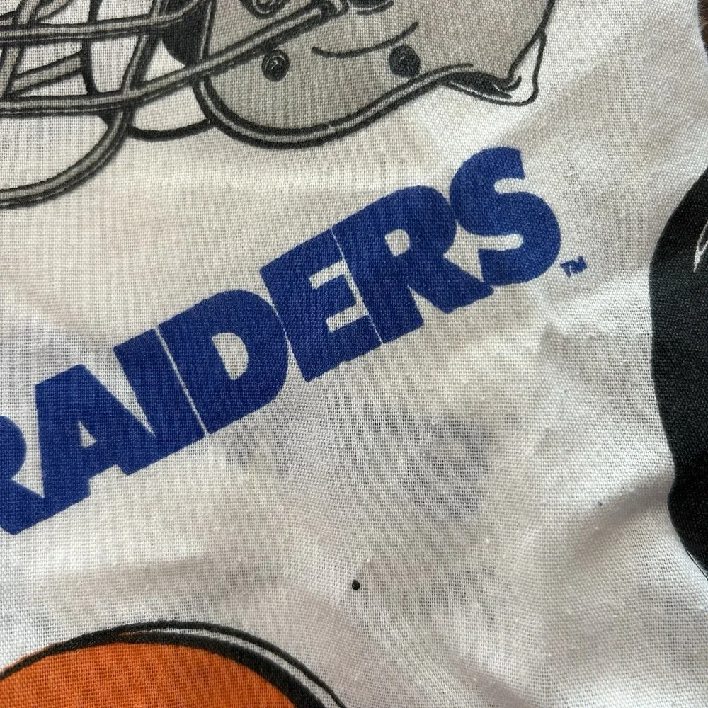 Vintage 1995 NFL Fitted‎ Twin Sheet All-Team Helmet Logo American Football USA